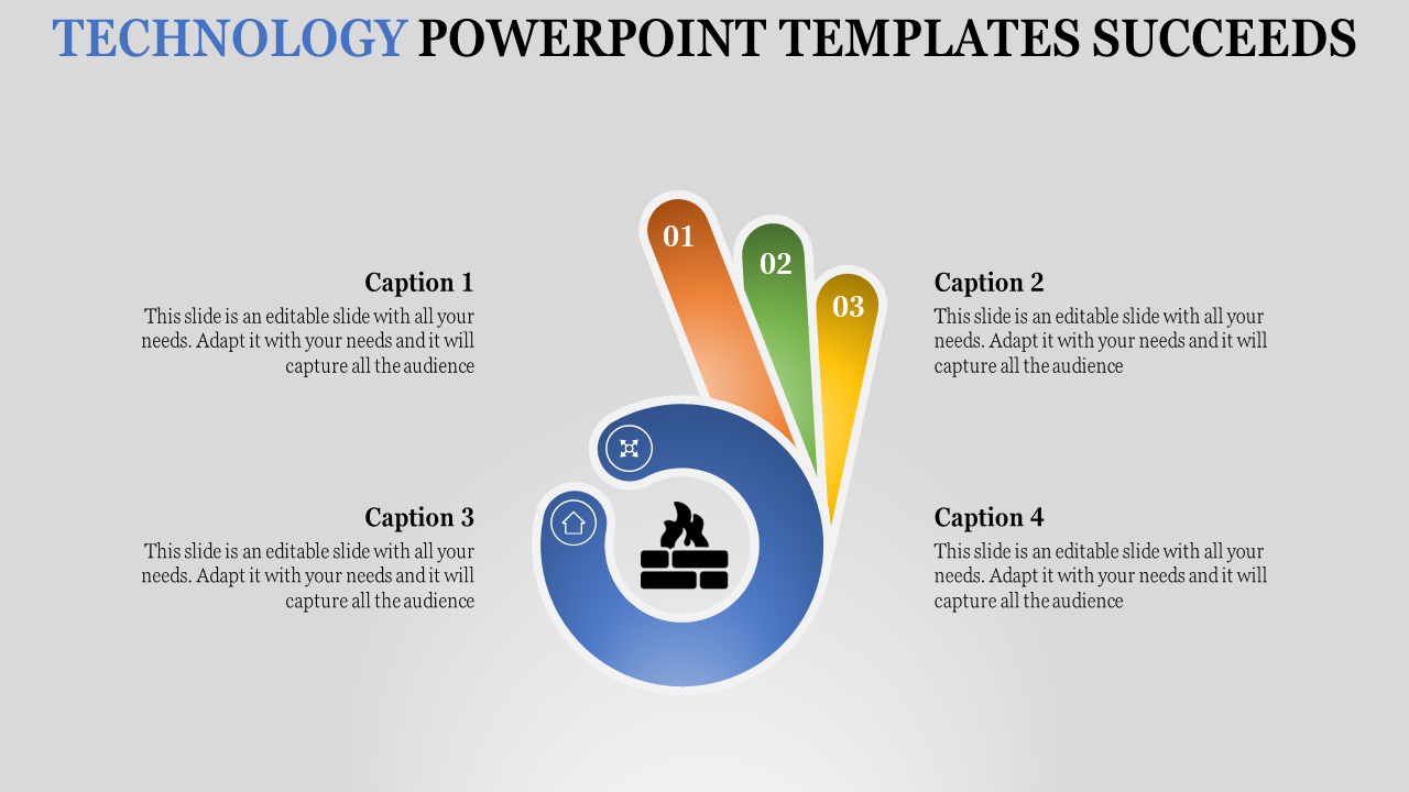 Finger Model Technology PowerPoint Templates and Google Slides